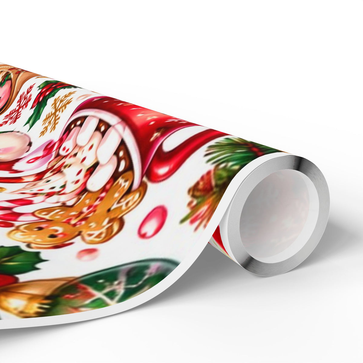 Christmas Dumpling Wrapping Paper