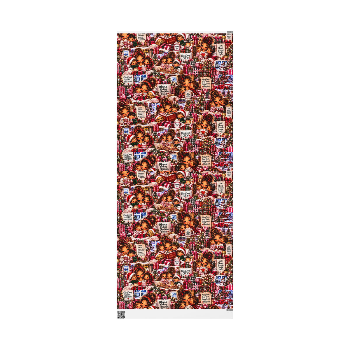 Mama’s Christmas Magic Wrapping Paper – Cozy Family ChristmasWrapp