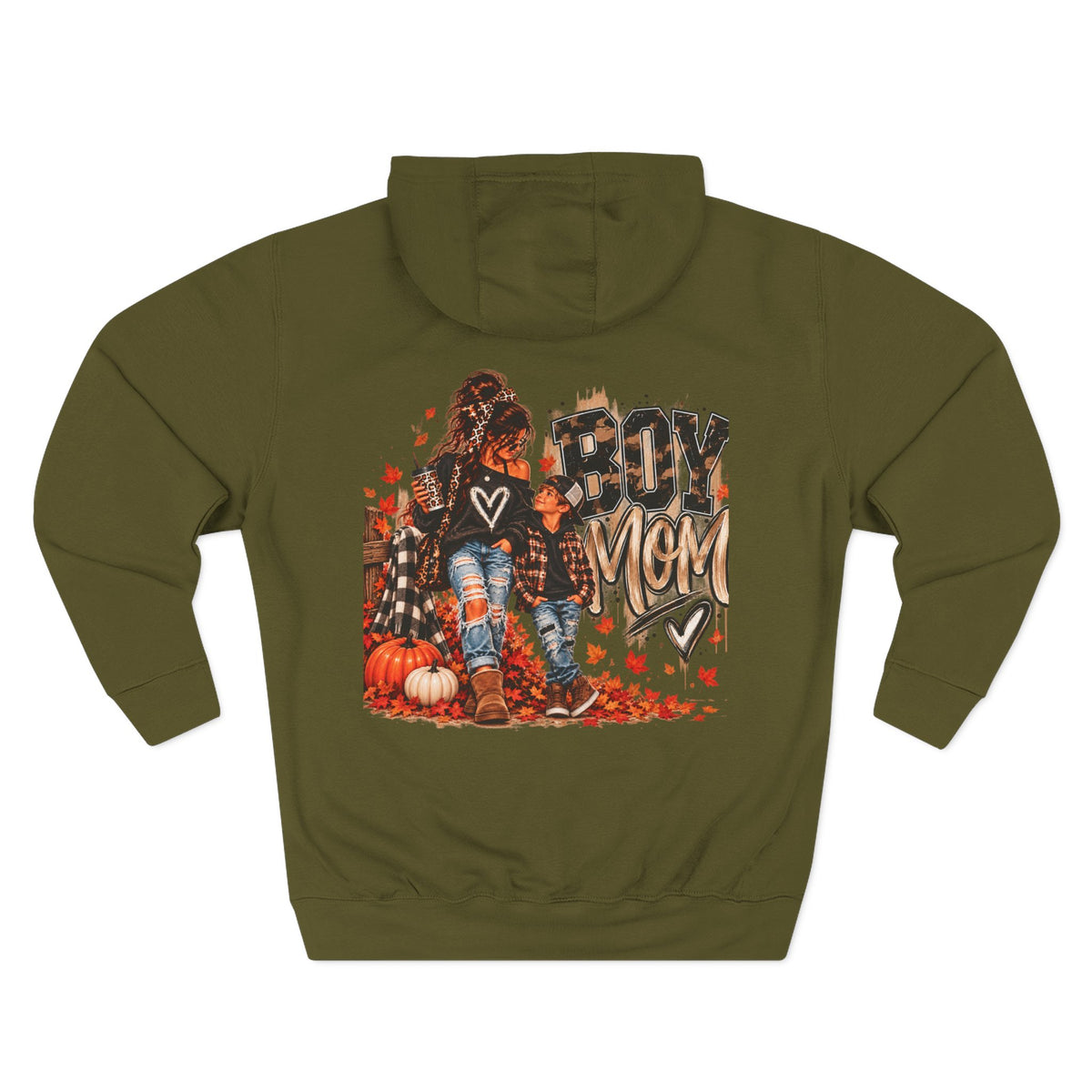Boy Mom Fall Hoodie