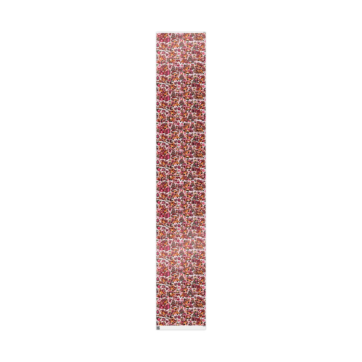 Pink Leopard Reindeer Christmas Wrapping Paper – Rudolph’s Glam Holidays