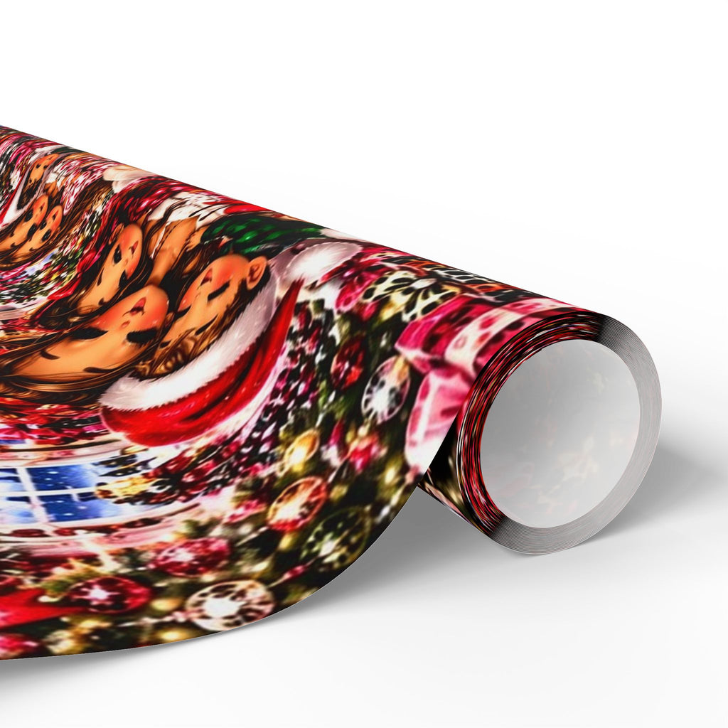 Mama’s Christmas Magic Wrapping Paper – Cozy Family ChristmasWrapp