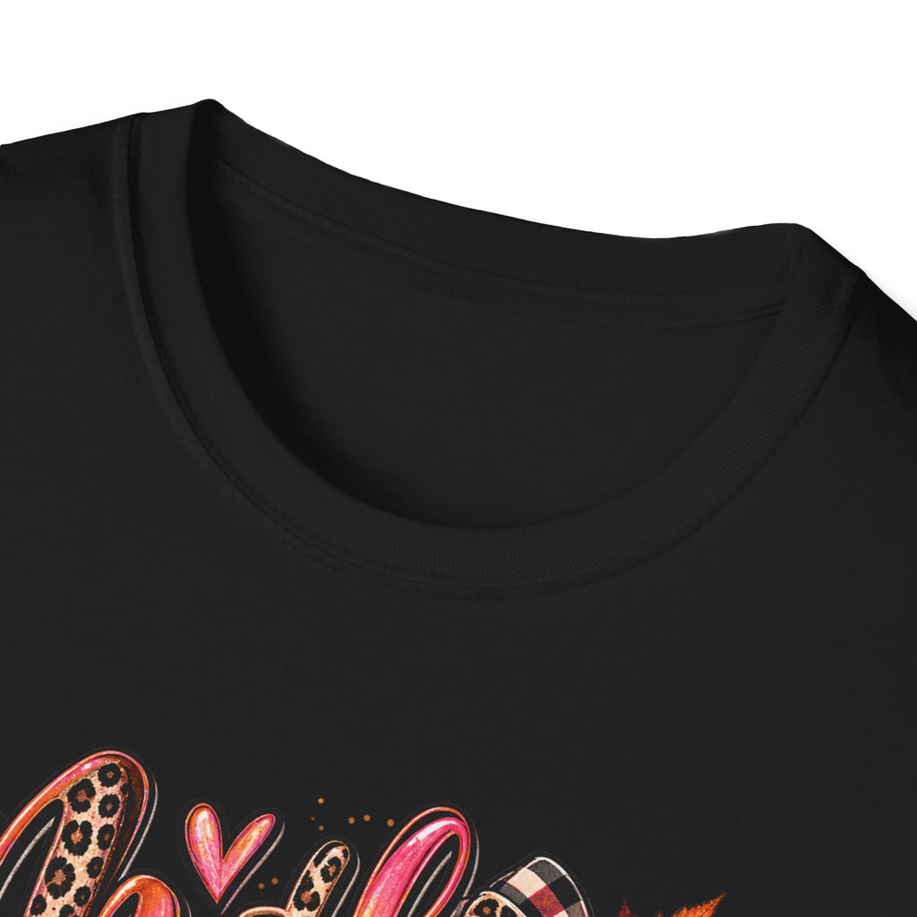 Mother and Daughter T-Shirt — Floral Leopard Fall Matching Tee