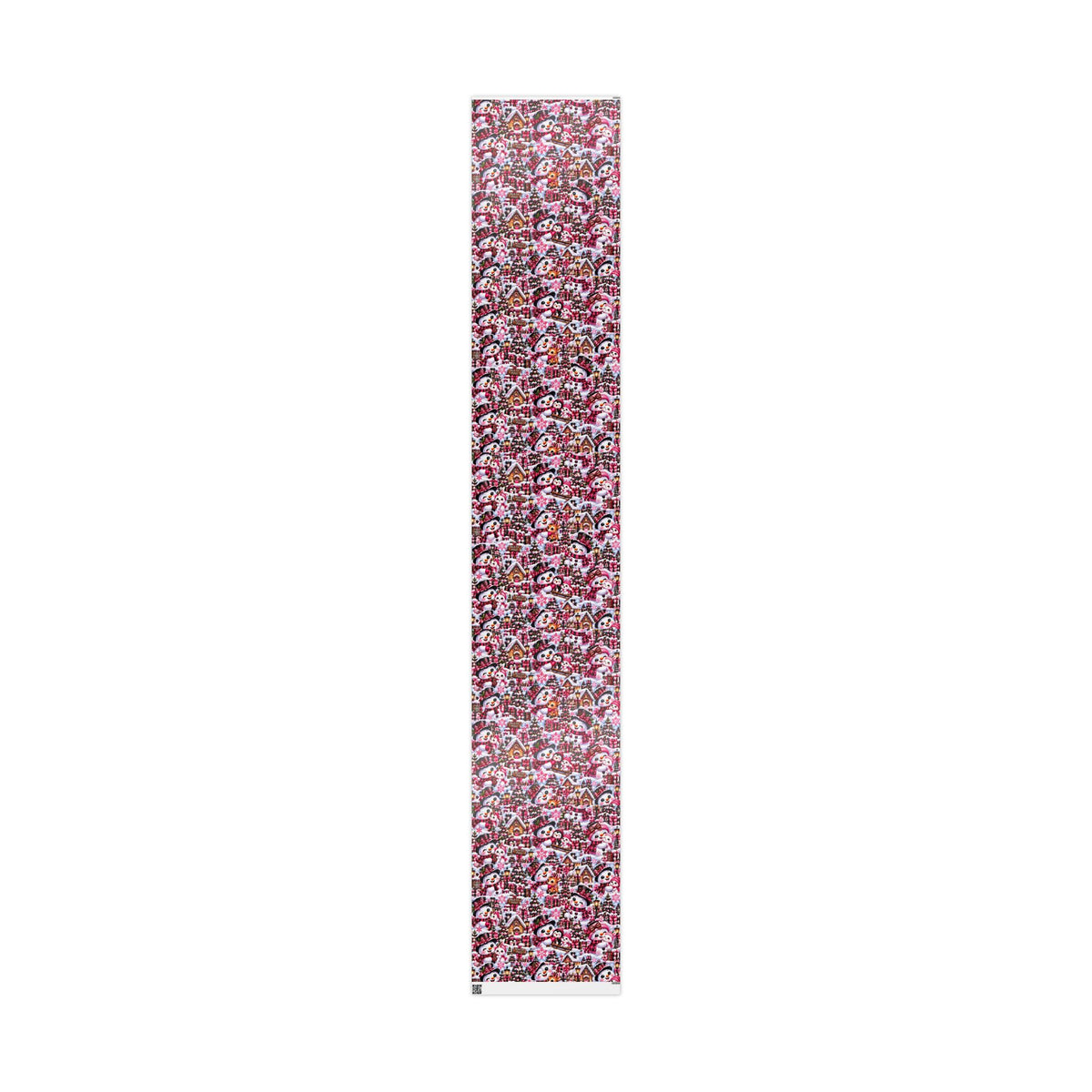 Pink Leopard Snowman Christmas Wrapping Paper – North Pole Magic