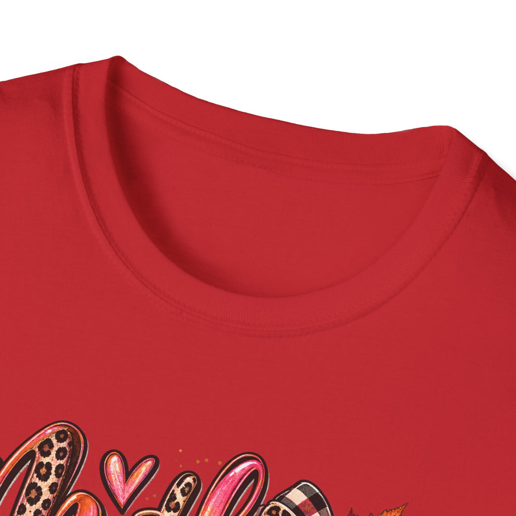 Mother and Daughter T-Shirt — Floral Leopard Fall Matching Tee