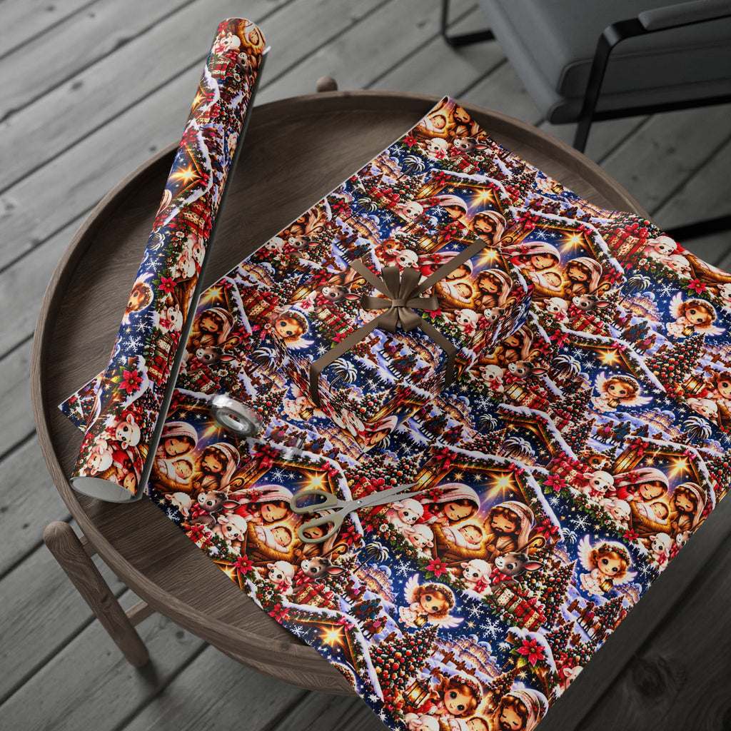 Nativity Christmas Wrapping Paper