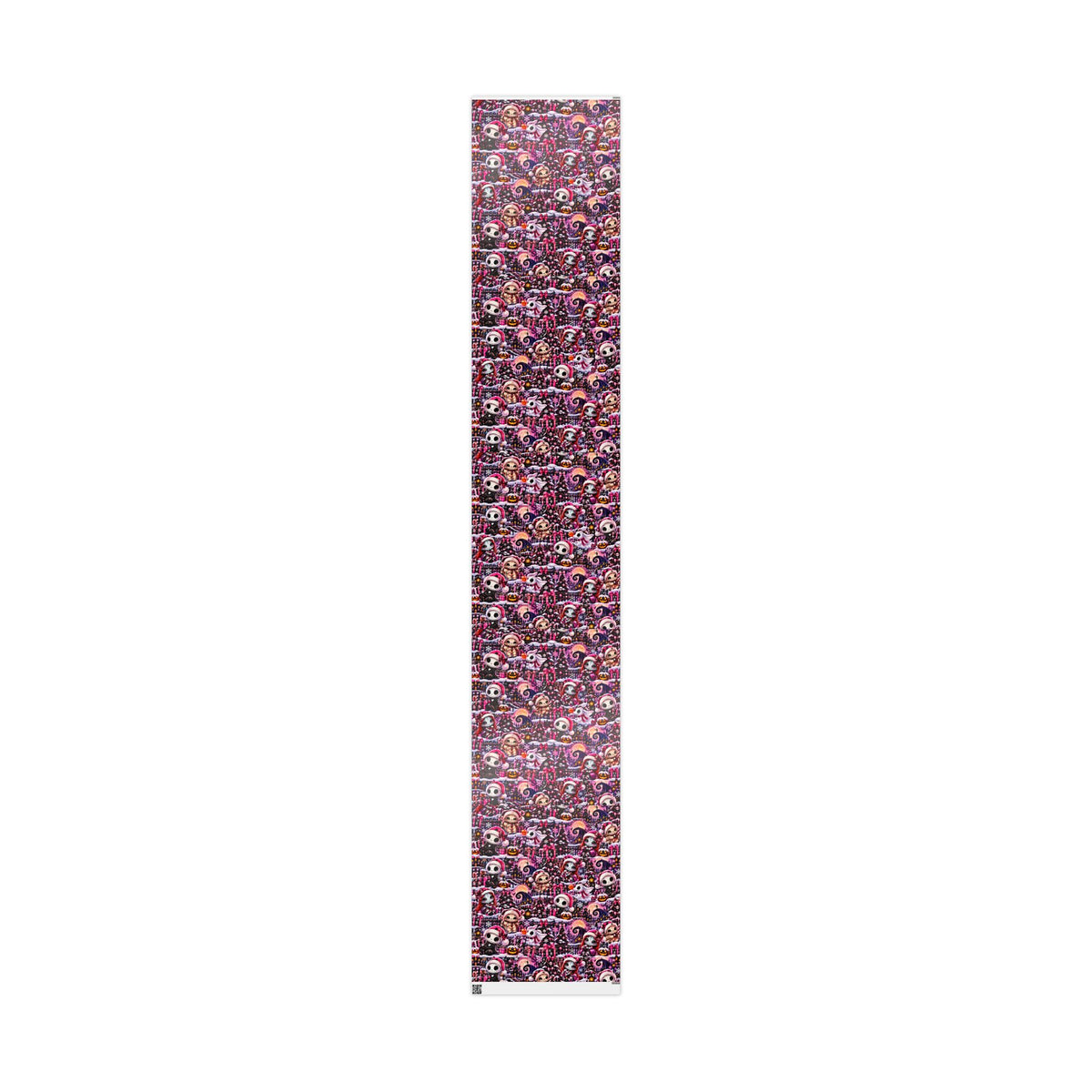 Pink Gothic Christmas Wrapping Paper – Merry & Spooky Holiday Magic