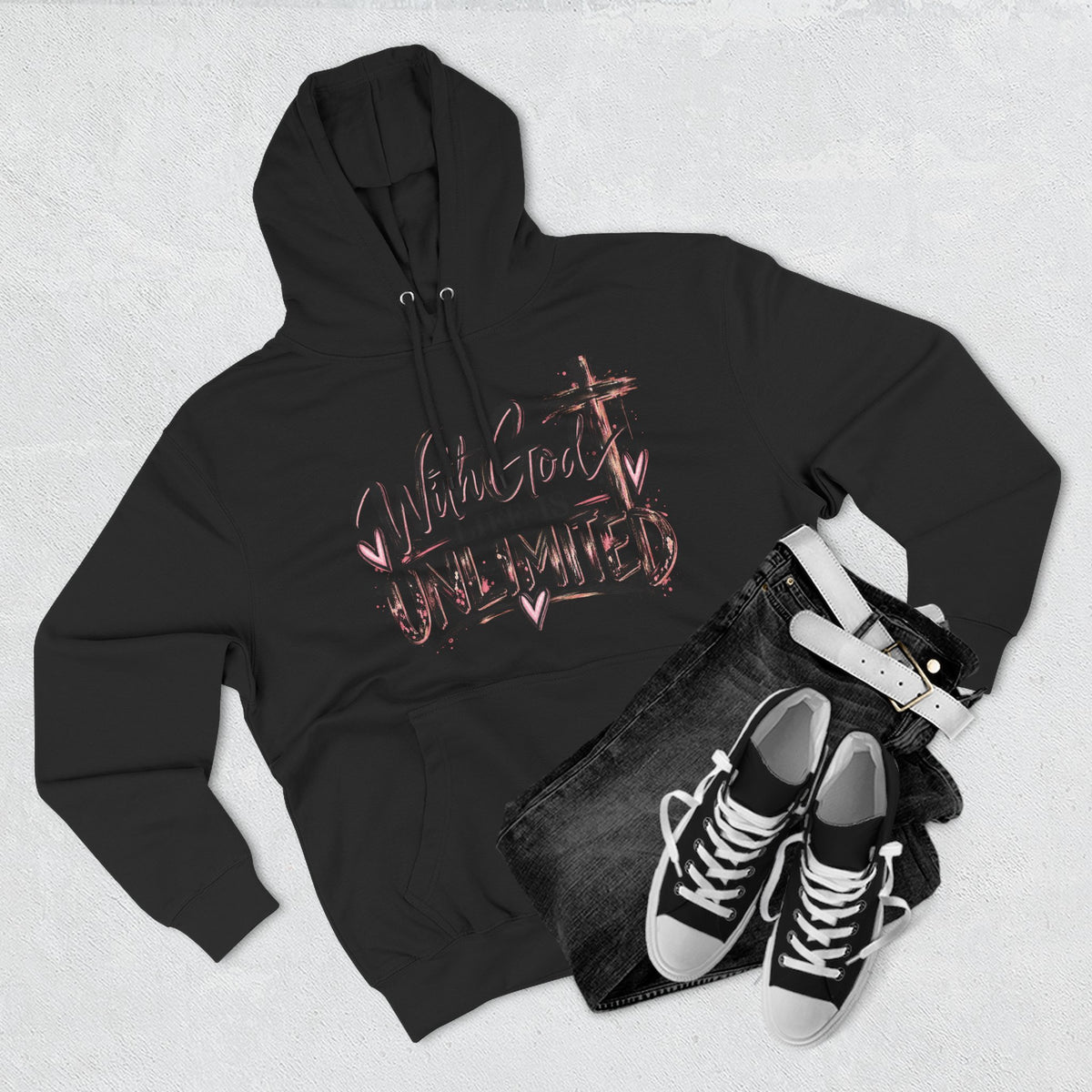 With God Life Is Unlimited Hoodie
